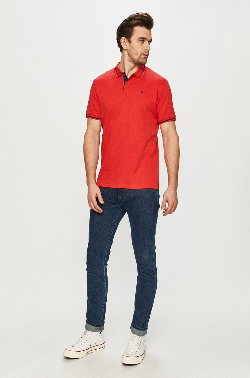 Jack & Jones Тениска с яка - Pepit.bg