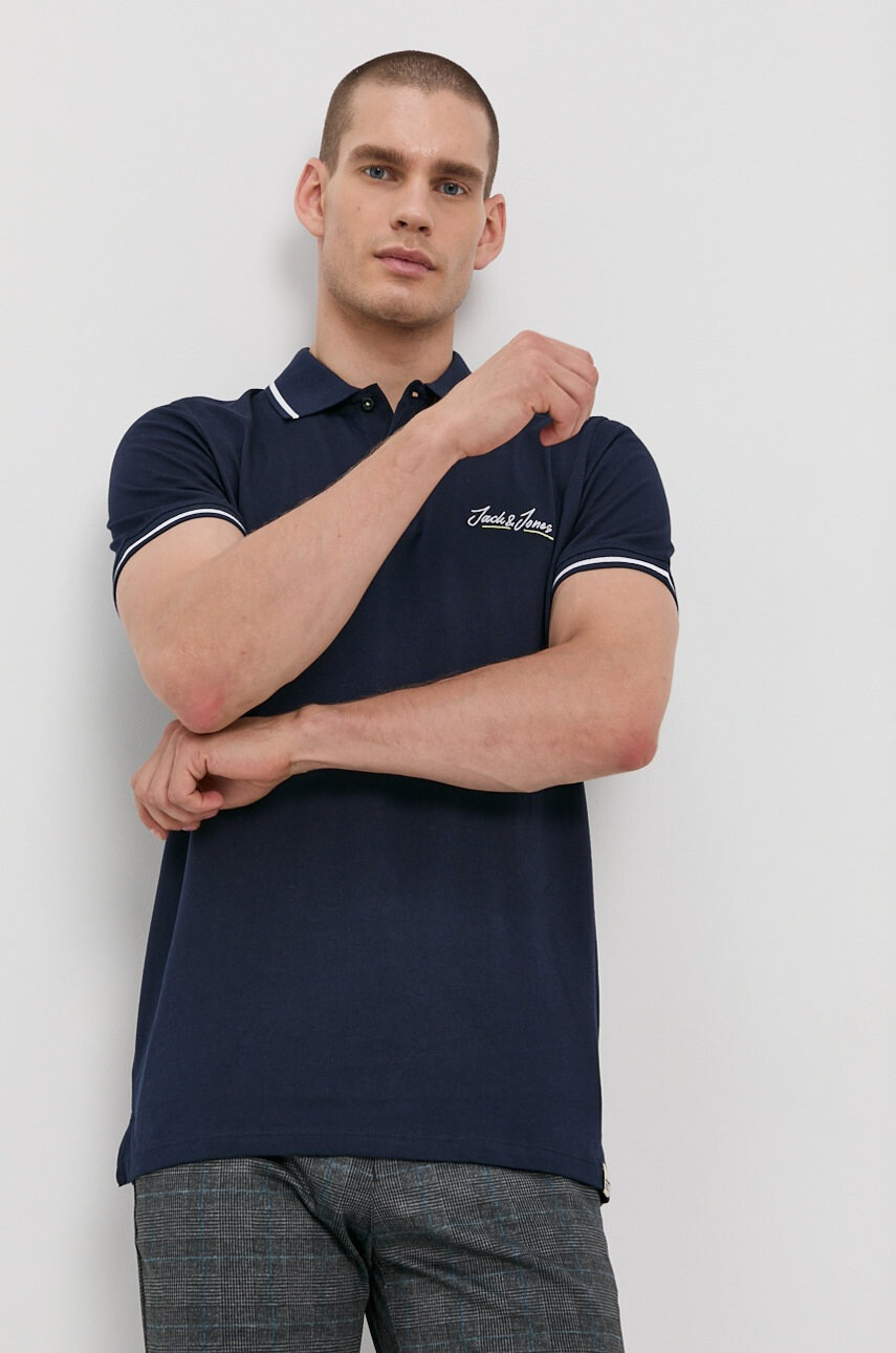 Jack & Jones Тениска с яка - Pepit.bg