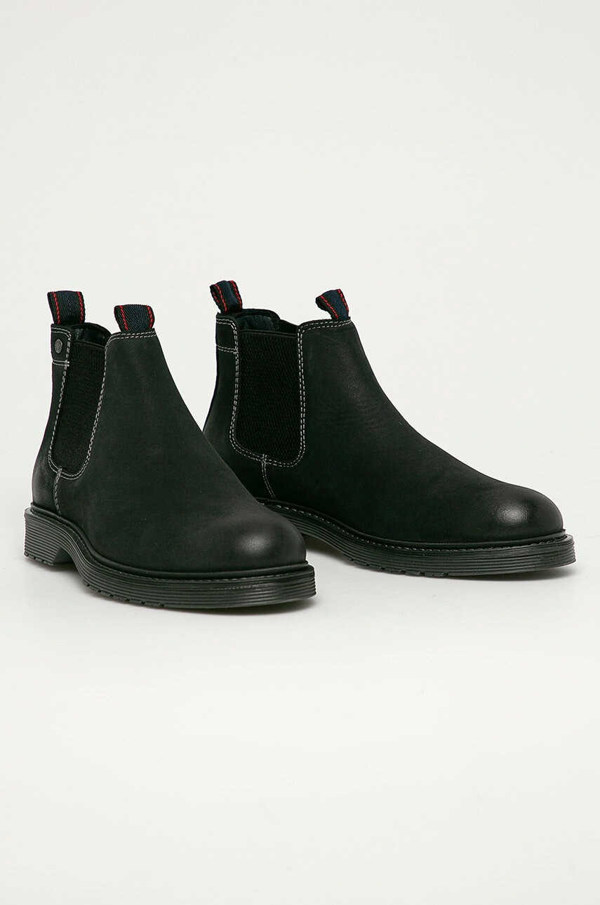 Jack & Jones Велурени боти челси - Pepit.bg