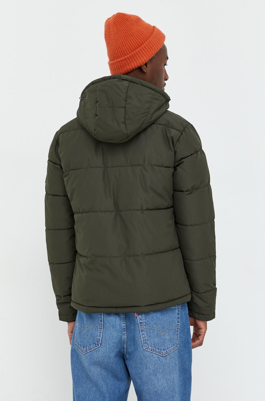 Jack & Jones Яке в зелено със зимна изолация - Pepit.bg