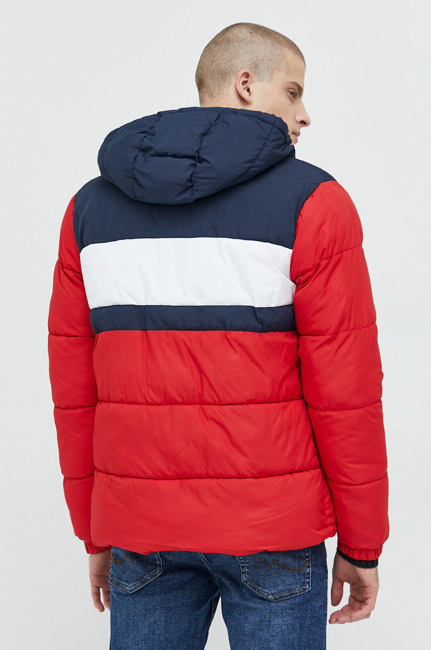 Jack & Jones Яке в червено със зимна изолация - Pepit.bg