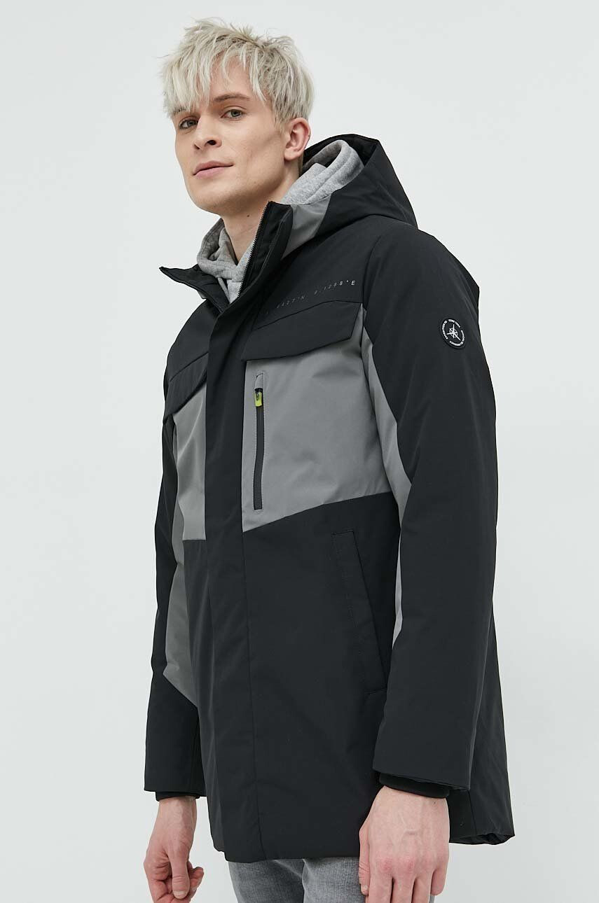 Jack & Jones Яке в черно с преходна изолация - Pepit.bg