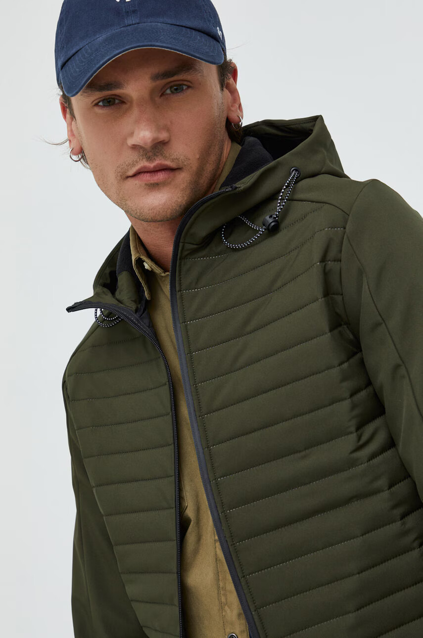 Jack & Jones Яке Jcotoby в зелено с преходна изолация - Pepit.bg