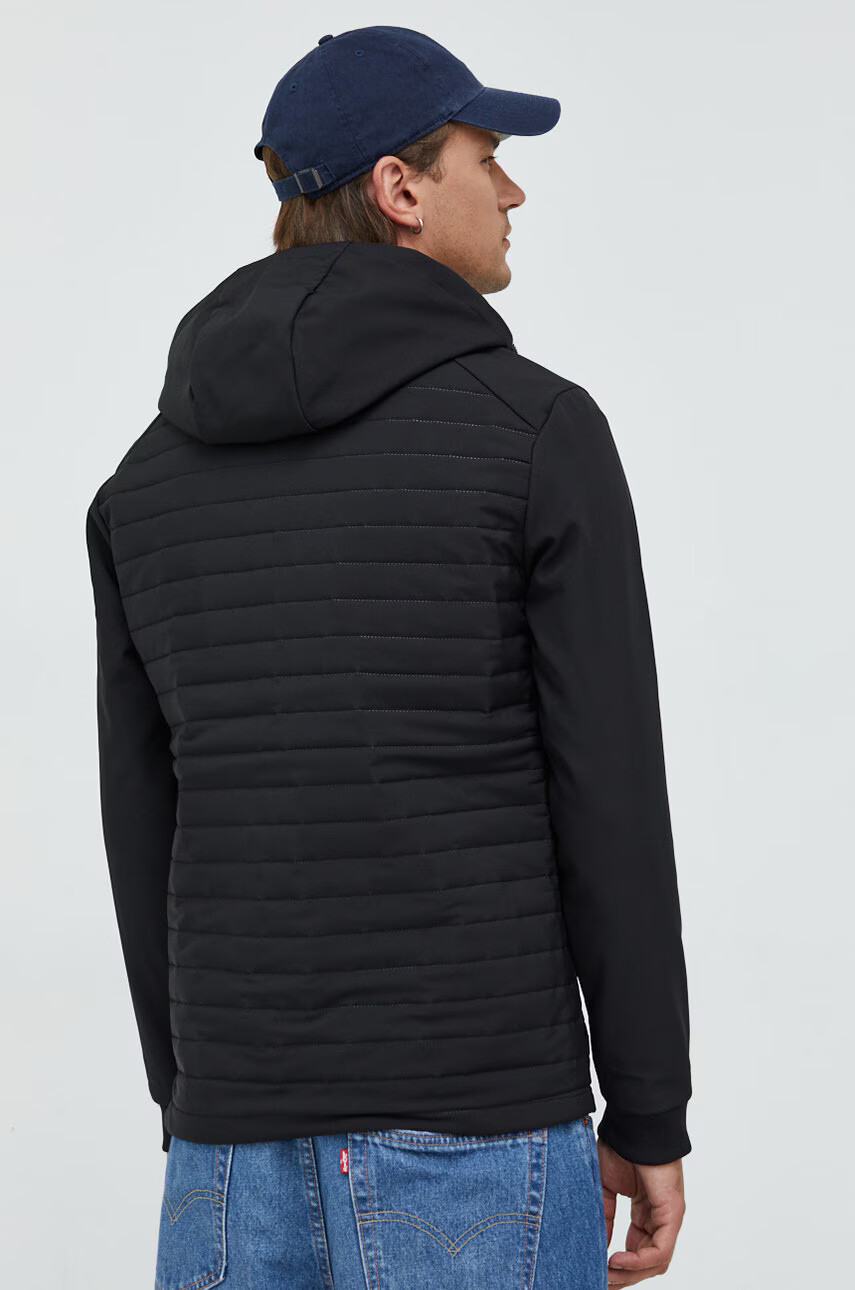 Jack & Jones Яке Jcotoby в черно с преходна изолация - Pepit.bg