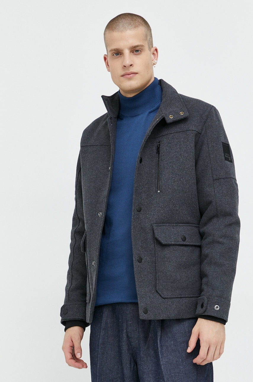 Jack & Jones Яке с вълна Jcojoey - Pepit.bg