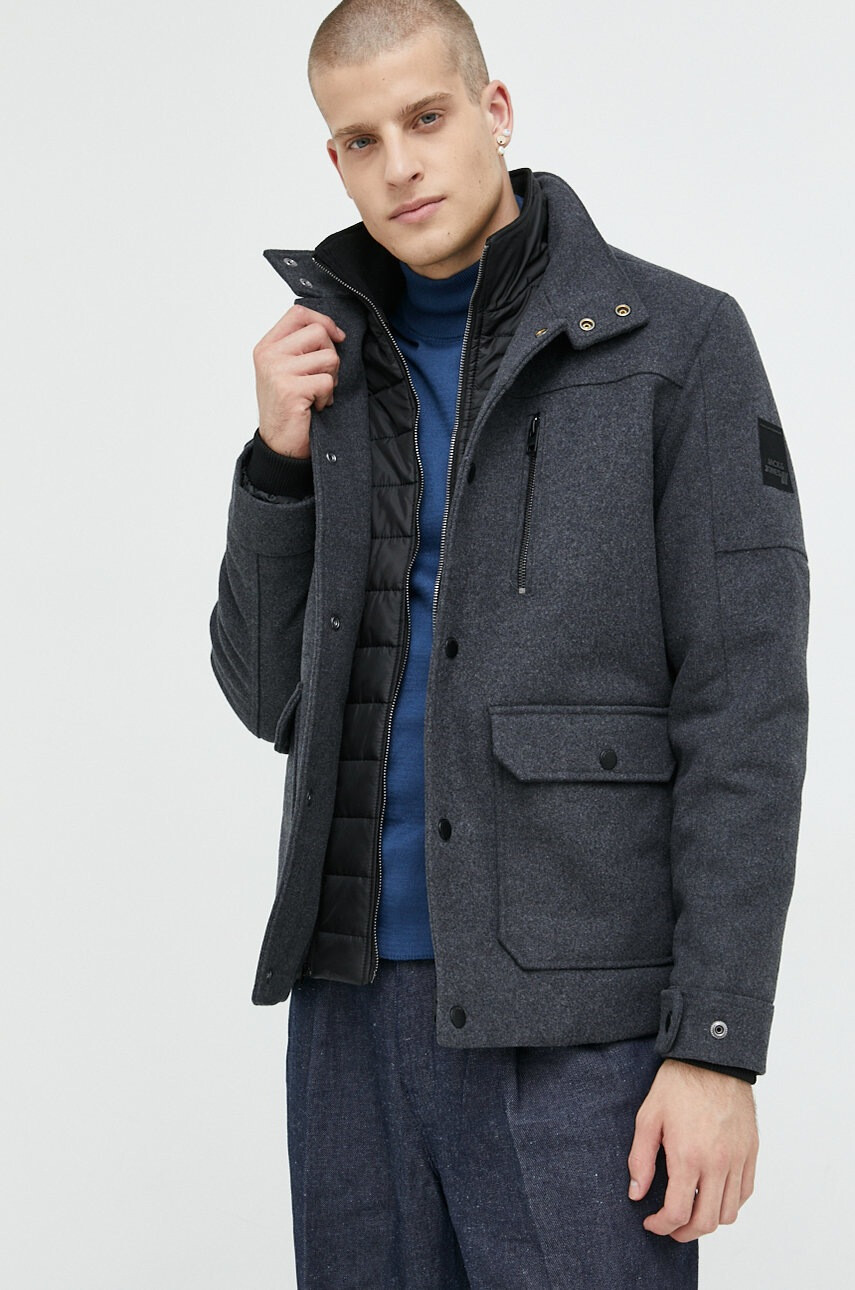 Jack & Jones Яке с вълна Jcojoey - Pepit.bg