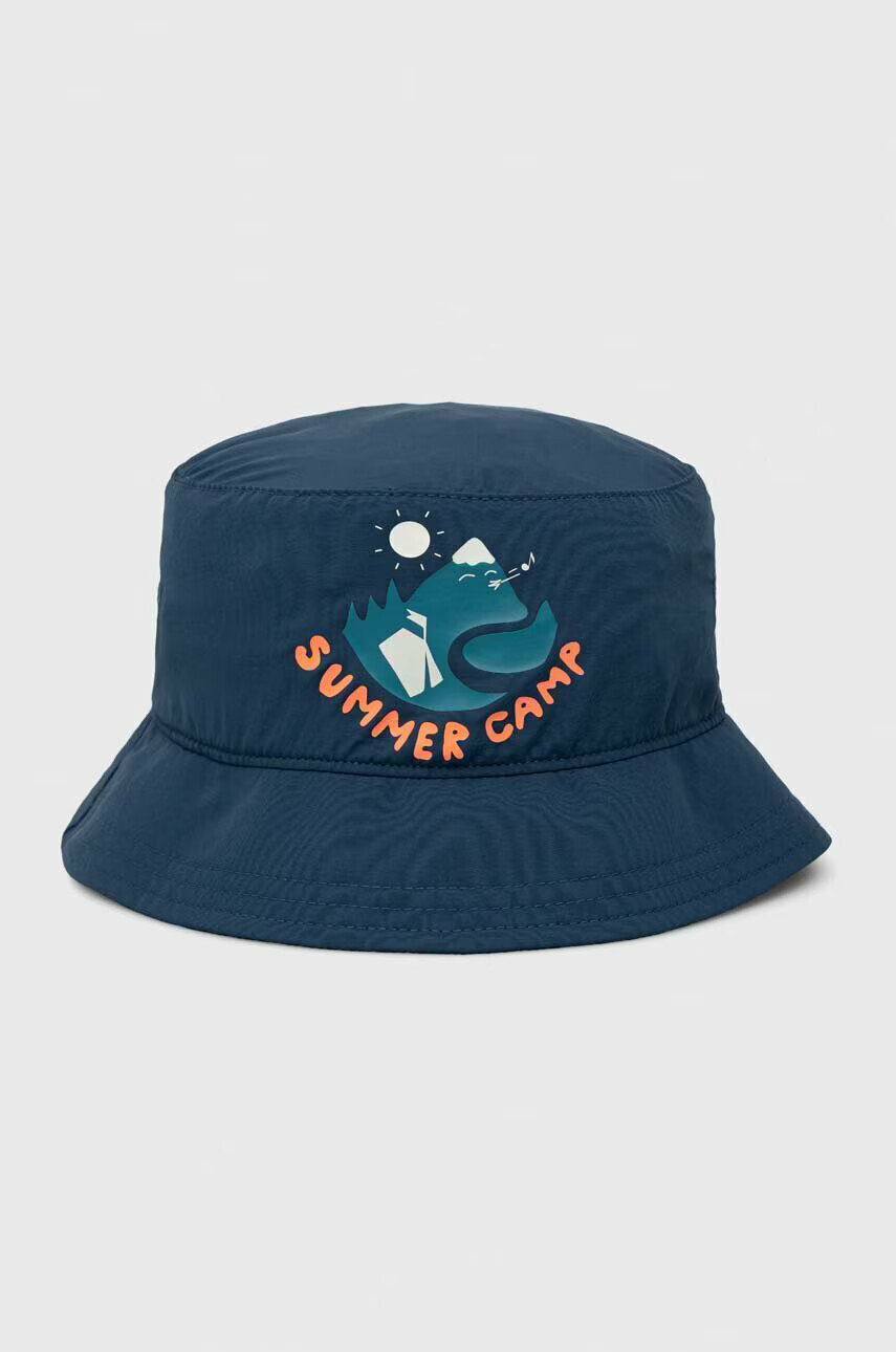 Jack Wolfskin Детска капела AT HOME BUCKET HAT K в тъмносиньо - Pepit.bg