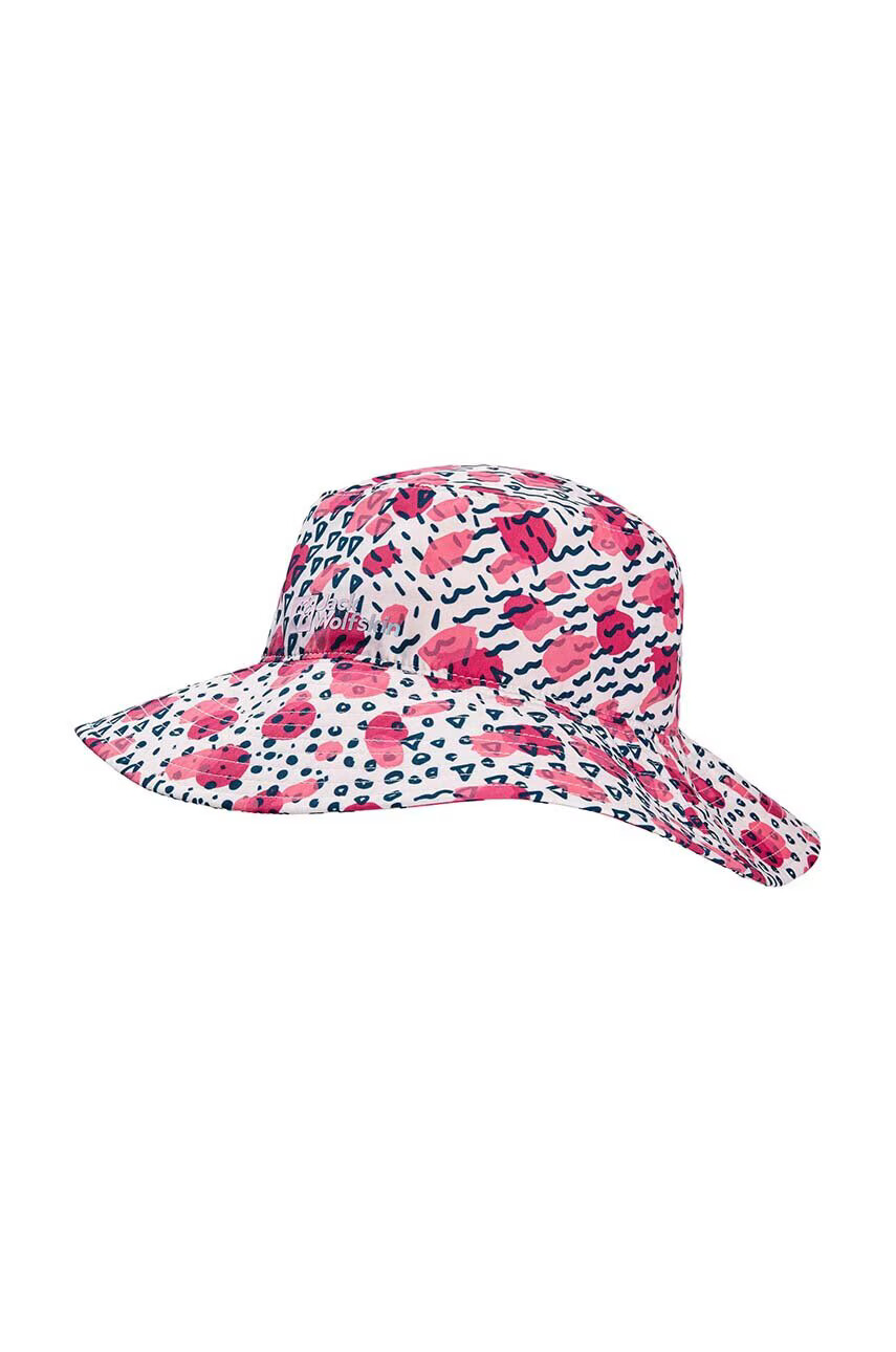 Jack Wolfskin Детска капела VILLI HAT K в розово - Pepit.bg