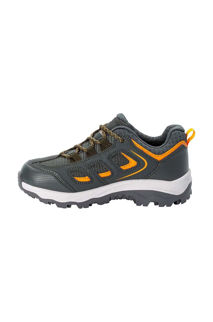 Jack Wolfskin Детски обувки VOJO TEXAPORE LOW K в зелено - Pepit.bg