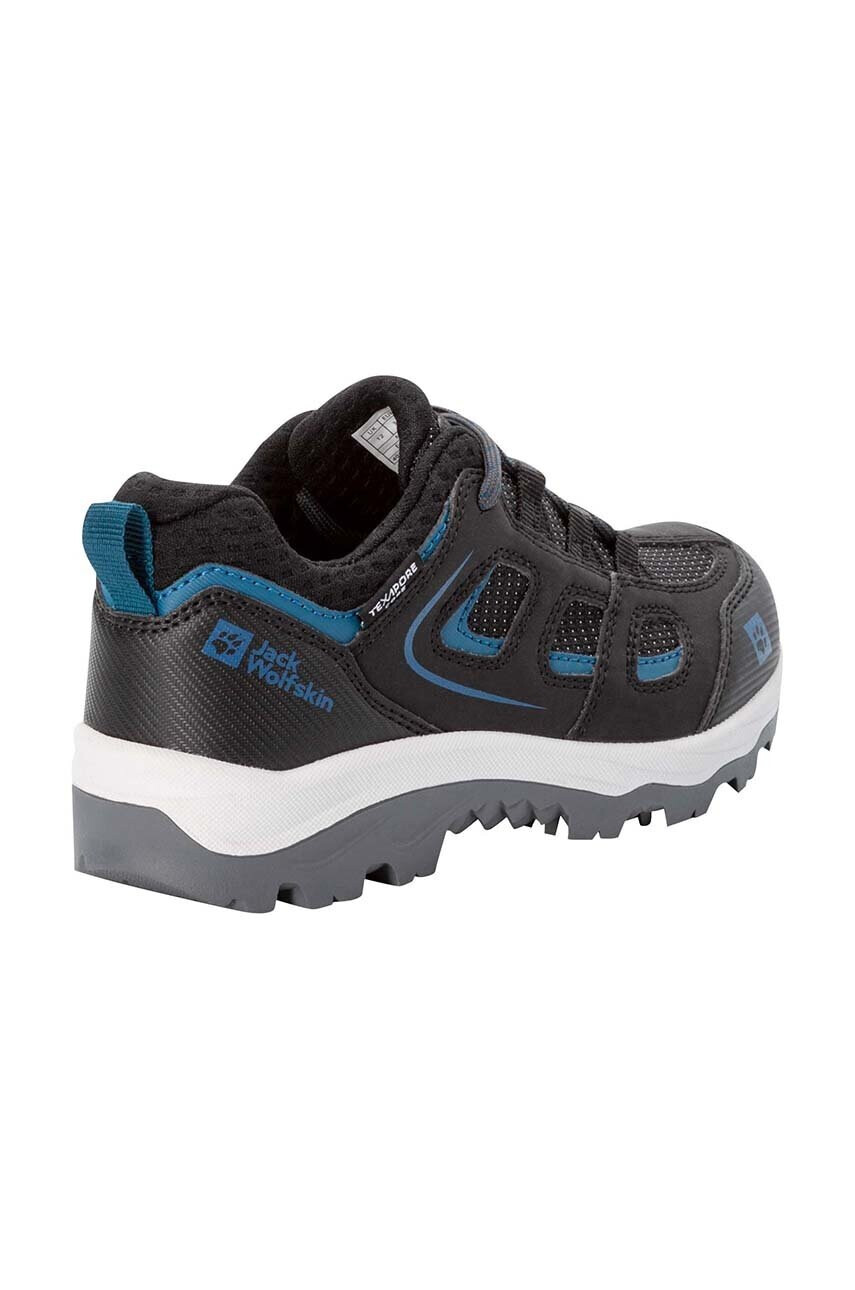 Jack Wolfskin Детски обувки VOJO TEXAPORE LOW K в черно - Pepit.bg