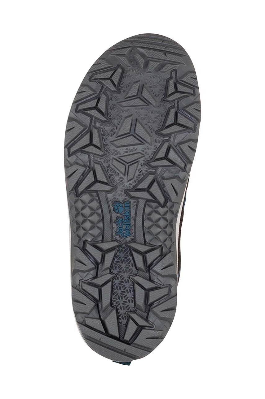 Jack Wolfskin Детски обувки VOJO TEXAPORE LOW K в черно - Pepit.bg