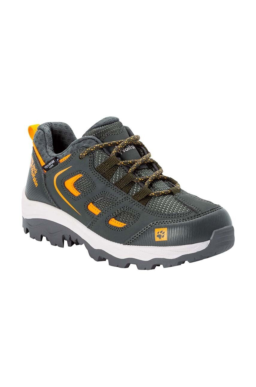 Jack Wolfskin Детски обувки VOJO TEXAPORE LOW K в зелено - Pepit.bg