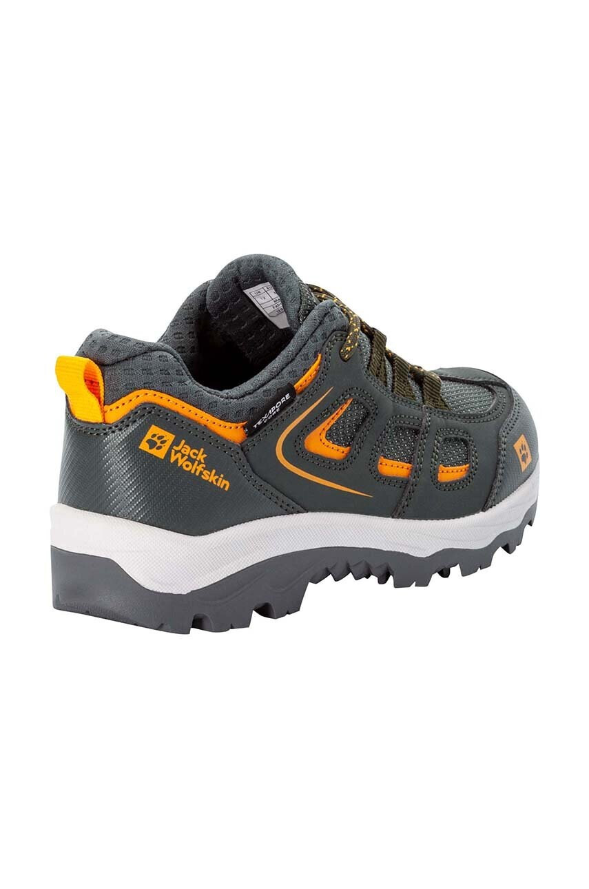 Jack Wolfskin Детски обувки VOJO TEXAPORE LOW K в зелено - Pepit.bg