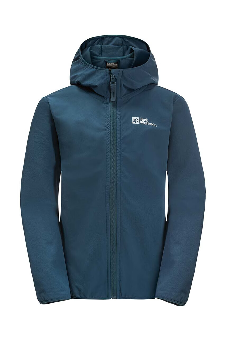 Jack Wolfskin Детско яке SOLYD JACKET K в тъмносиньо - Pepit.bg