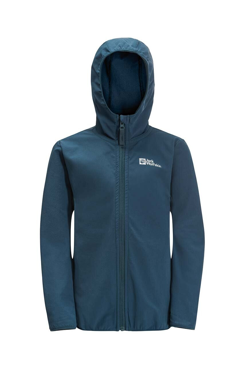 Jack Wolfskin Детско яке SOLYD JACKET K в тъмносиньо - Pepit.bg