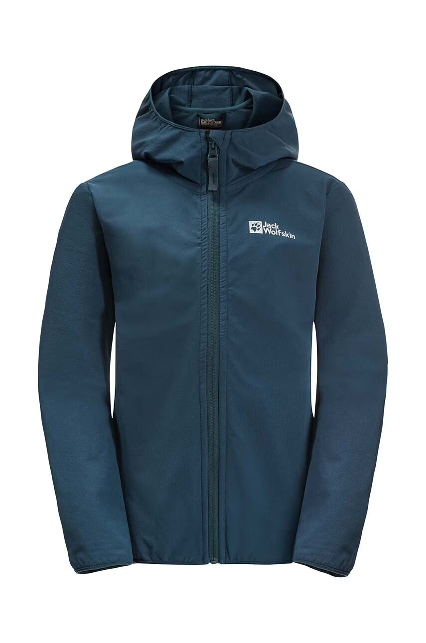 Jack Wolfskin Детско яке SOLYD JACKET K в тъмносиньо - Pepit.bg