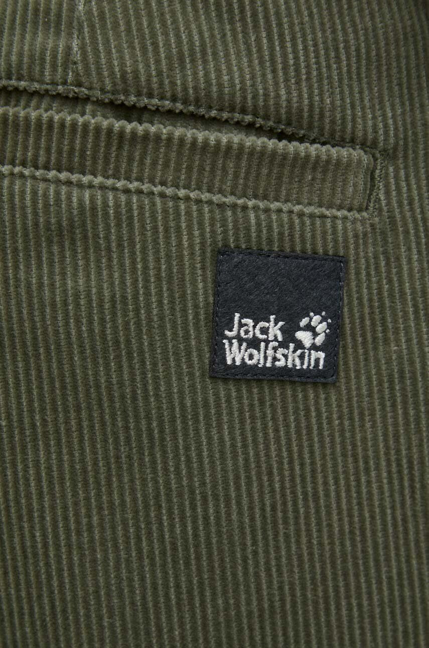 Jack Wolfskin Джинсов панталон в зелено със стандартна кройка - Pepit.bg