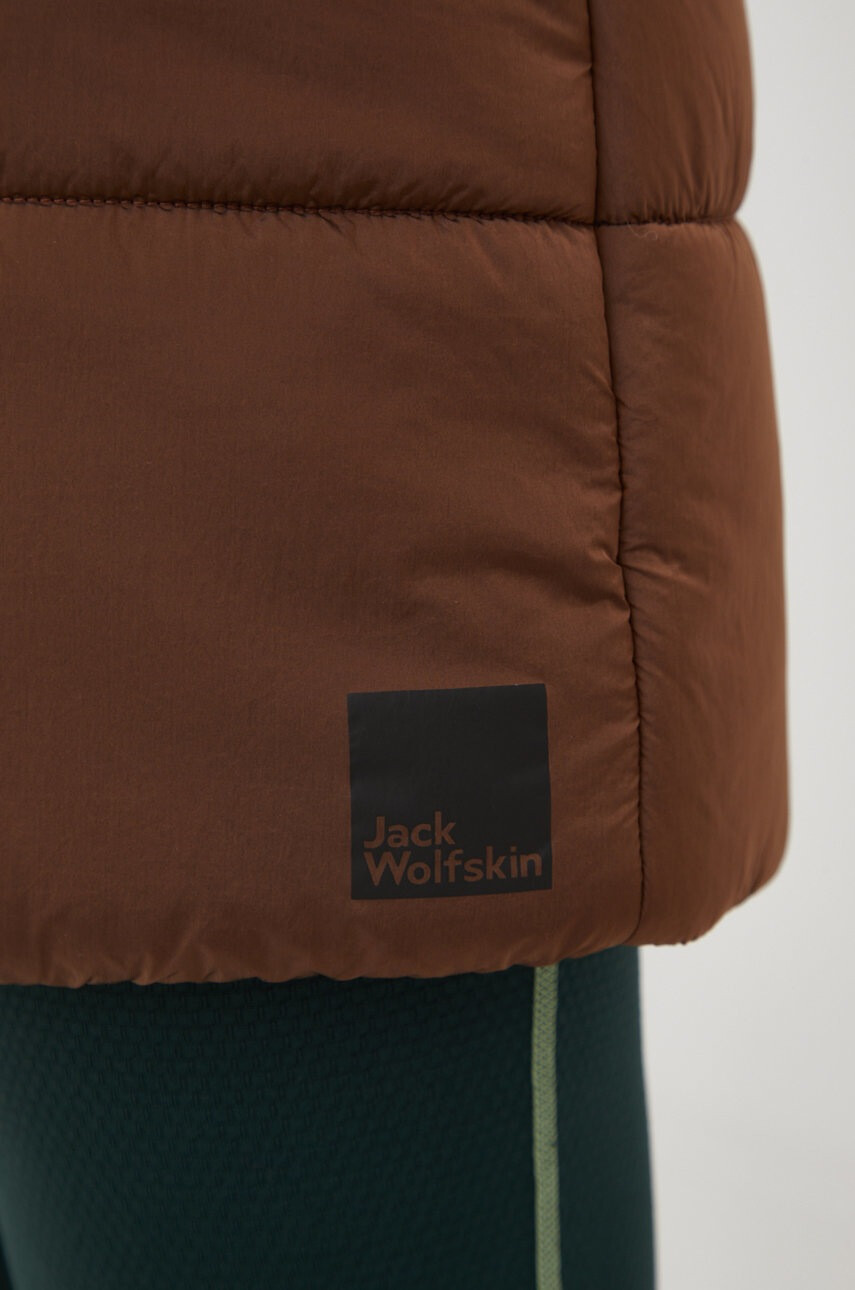 Jack Wolfskin Елек дамски в кафяво със зимна изолация - Pepit.bg