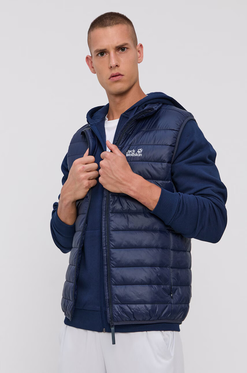 Jack Wolfskin в тъмносиньо с преходна изолация - Pepit.bg