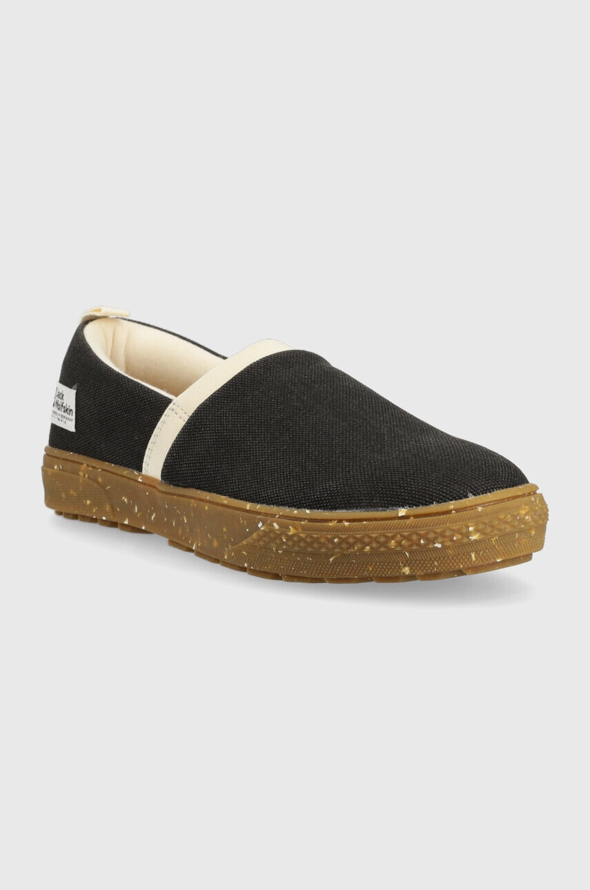 Jack Wolfskin Еспадрили в черно - Pepit.bg