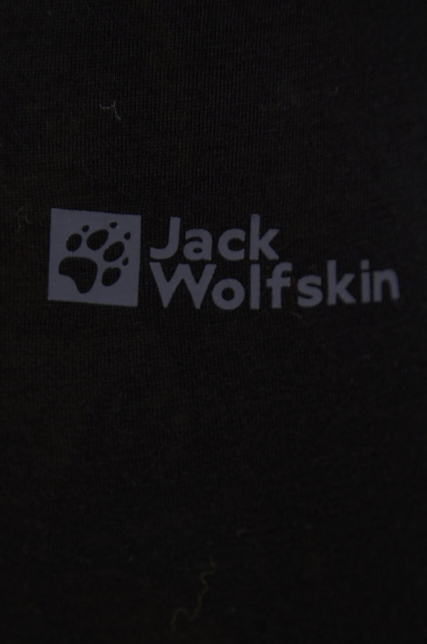 Jack Wolfskin Функционален клин Alpspitze Wool в черно - Pepit.bg