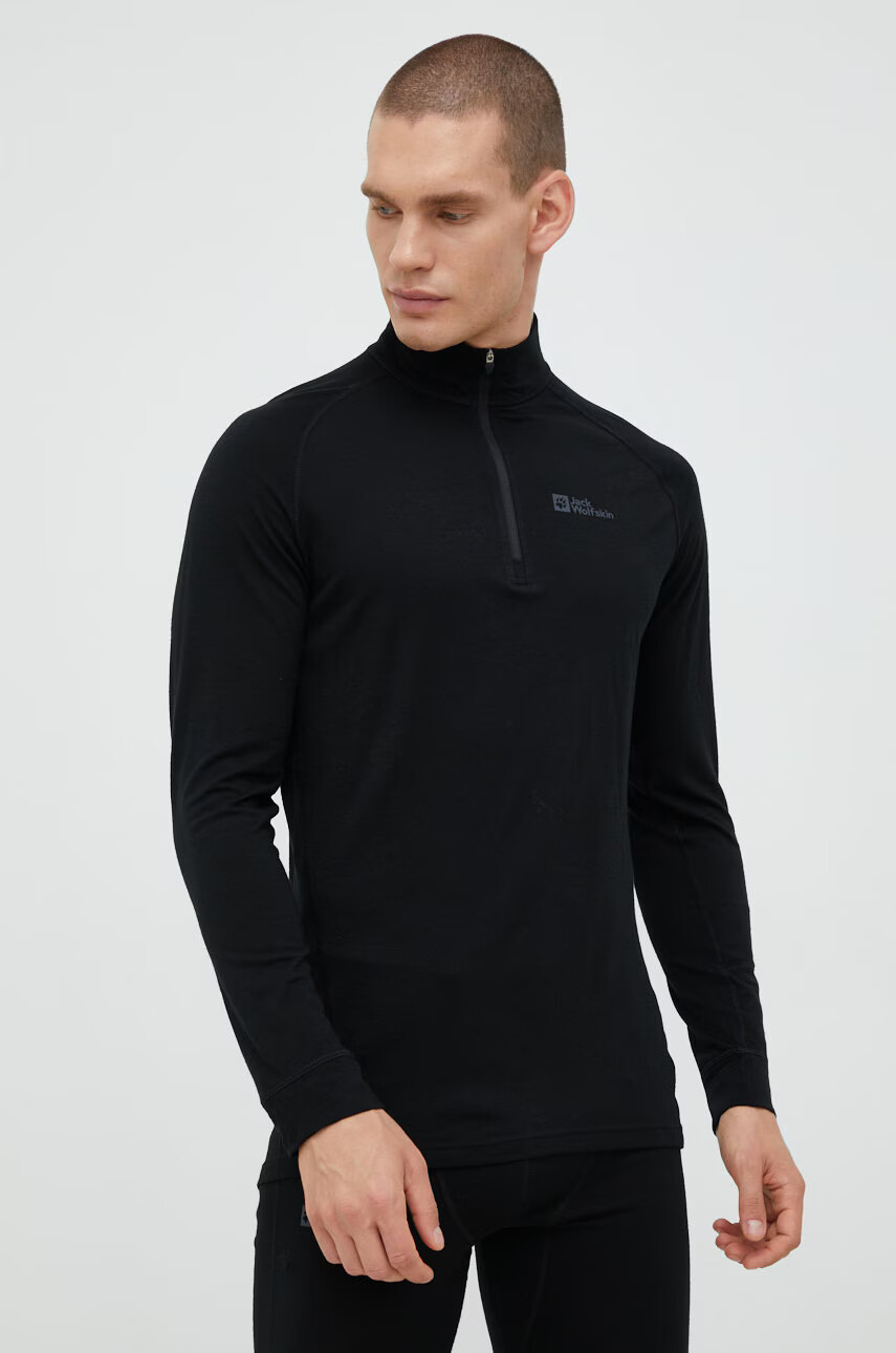 Jack Wolfskin Функционална блуза с дълги ръкави Alpspitze Wool - Pepit.bg