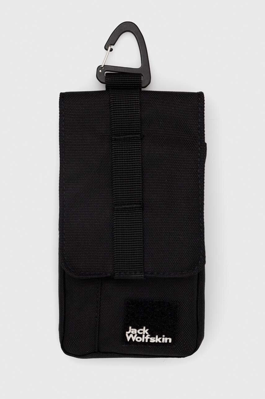 Jack Wolfskin Калъф за телефон 10 в черно - Pepit.bg