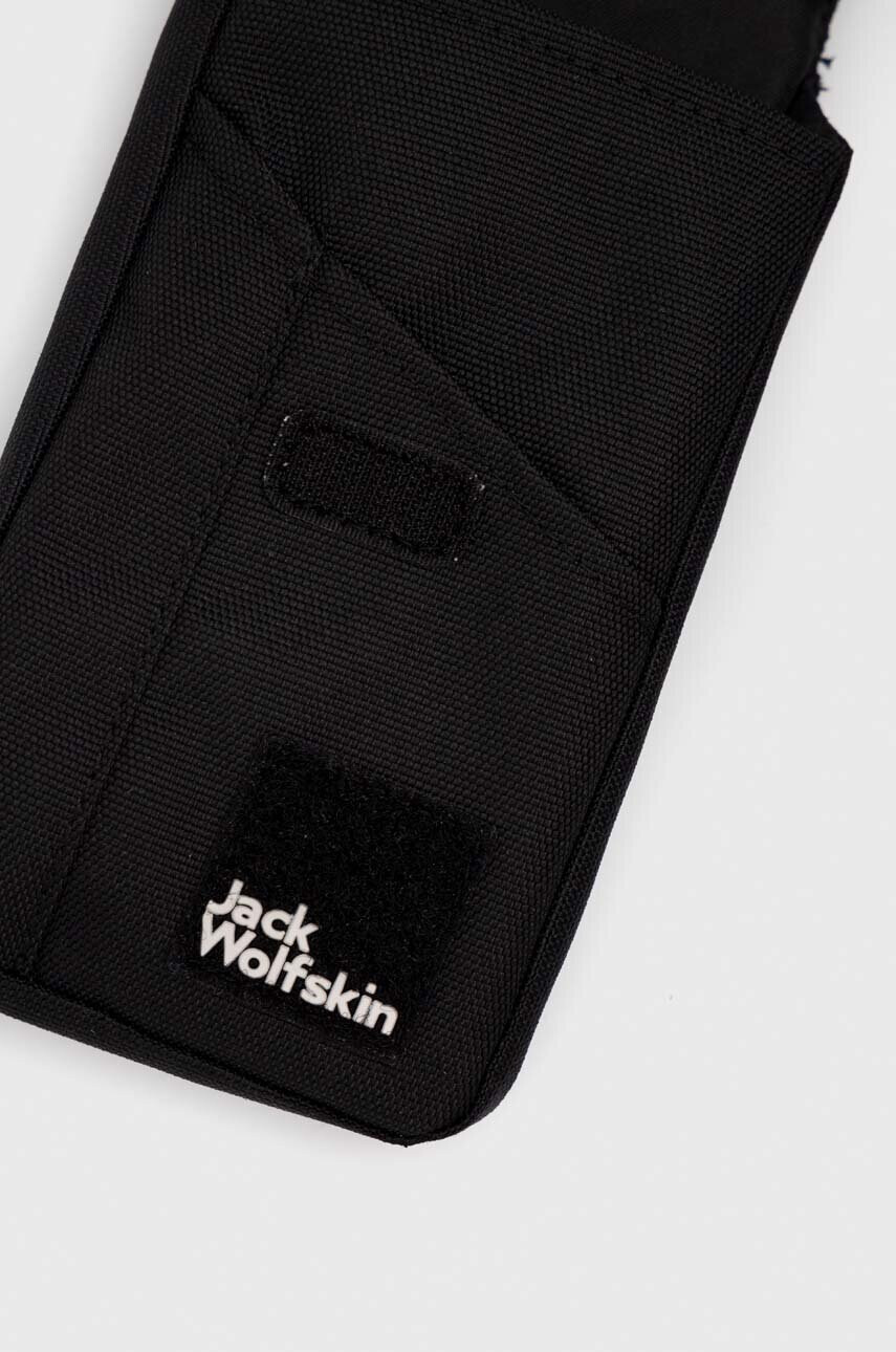 Jack Wolfskin Калъф за телефон 10 в черно - Pepit.bg