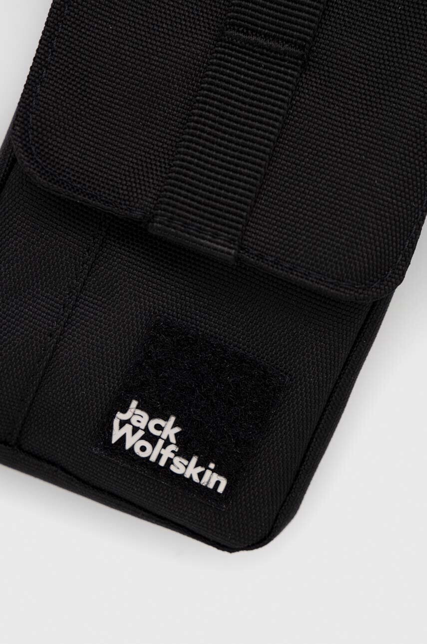 Jack Wolfskin Калъф за телефон 10 в черно - Pepit.bg