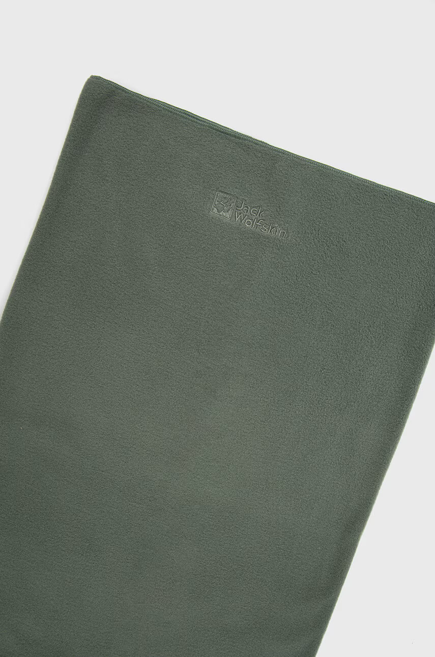 Jack Wolfskin Кръгъл шал в зелено с изчистен дизайн - Pepit.bg