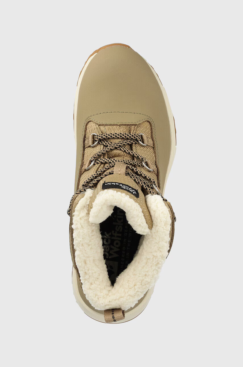 Jack Wolfskin Обувки Everquest Texapore Mid в кафяво с изолация - Pepit.bg
