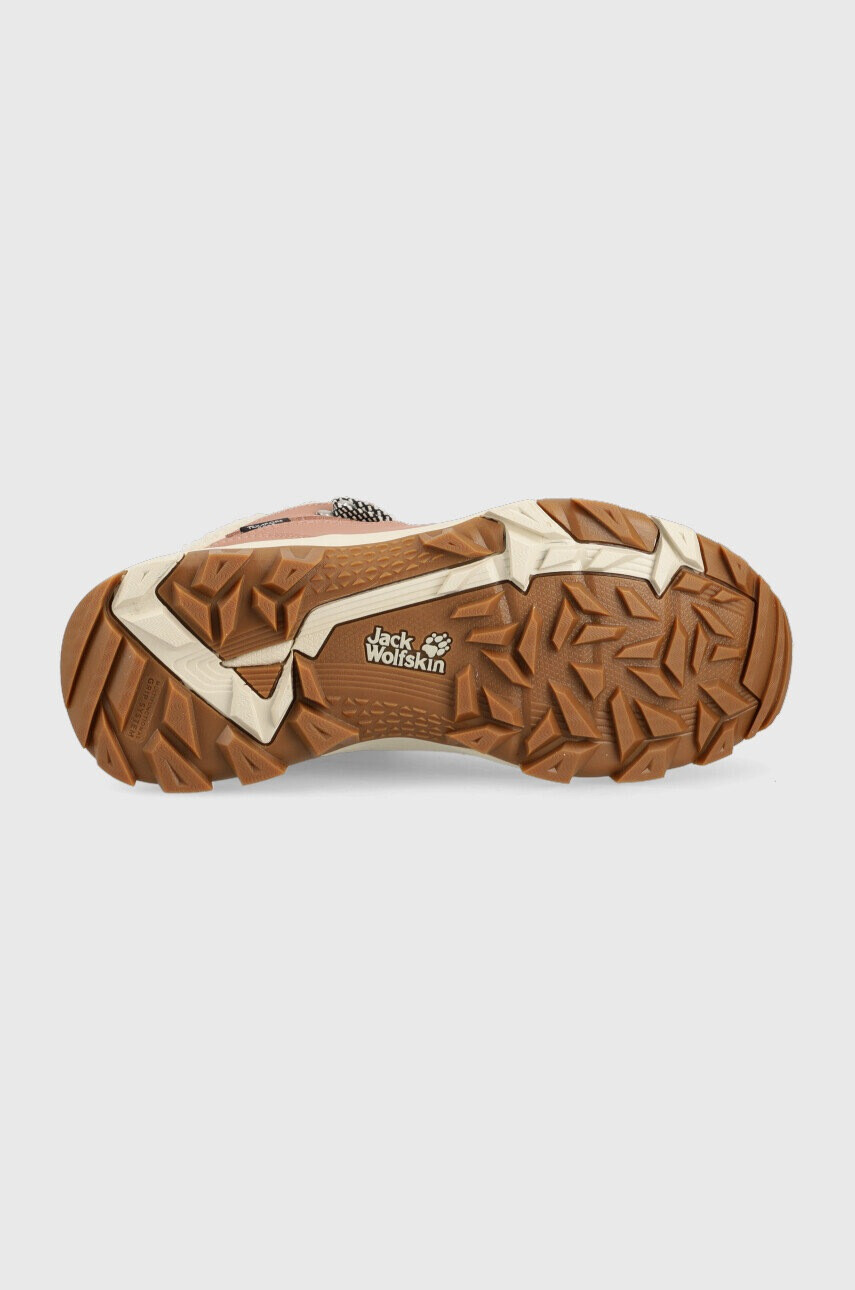 Jack Wolfskin Обувки Everquest Texapore Mid в розово с изолация - Pepit.bg