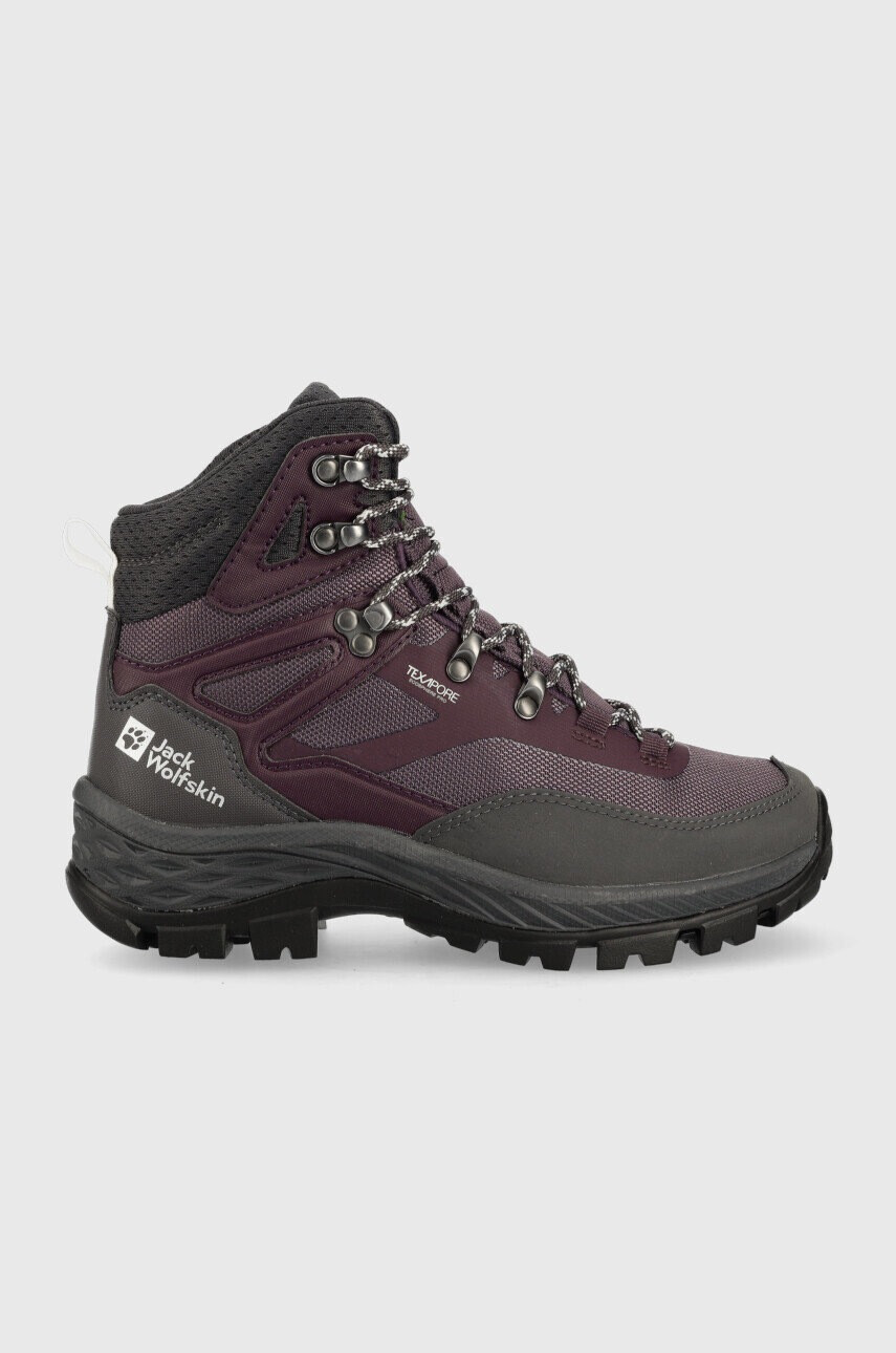 Jack Wolfskin Обувки Rebellion Guide Texapore Mid в лилаво - Pepit.bg