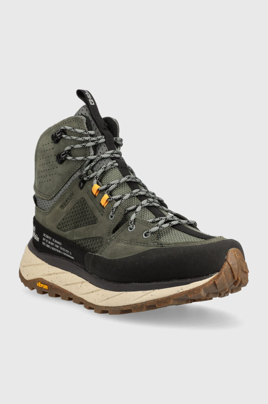 Jack Wolfskin Обувки Terraquest Texapore Mid в зелено - Pepit.bg