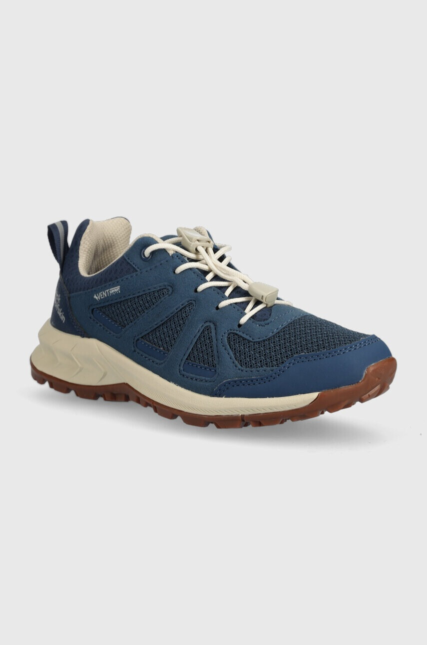 Jack Wolfskin Обувки Woodland 2 Vent Low в синьо - Pepit.bg