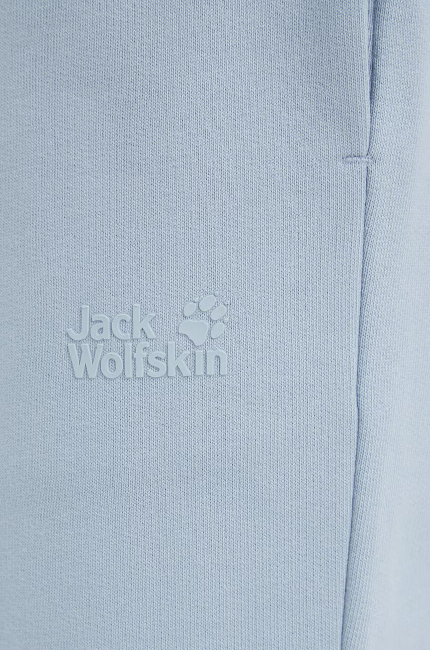 Jack Wolfskin Памучен спортен панталон с изчистен дизайн - Pepit.bg