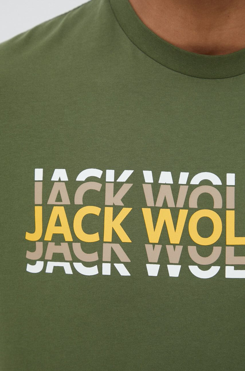 Jack Wolfskin Памучна тениска - Pepit.bg