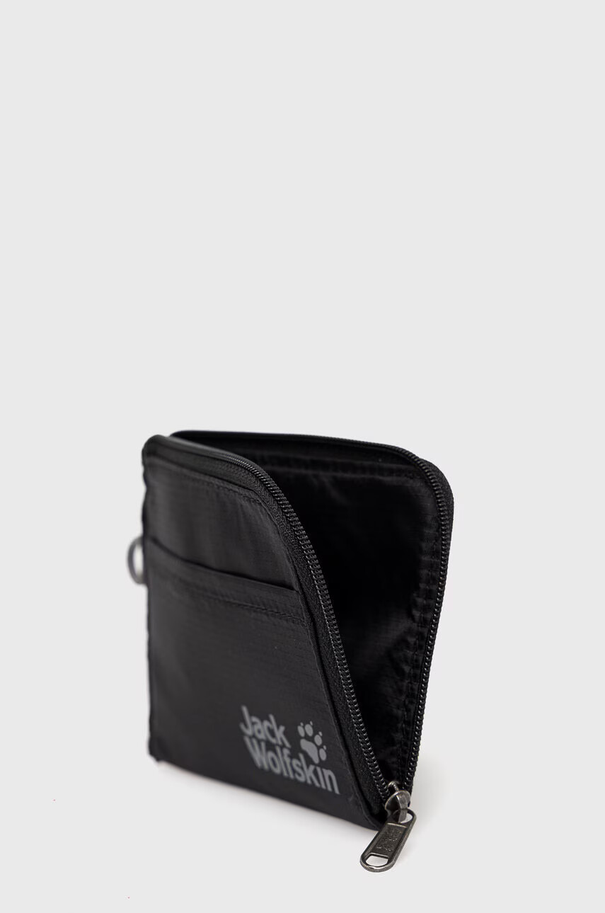 Jack Wolfskin Портфейл в черно - Pepit.bg
