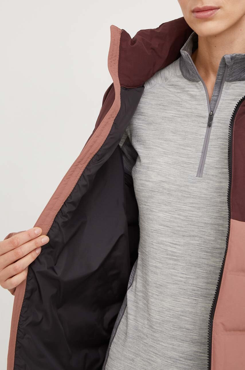 Jack Wolfskin Пухено яке в розово със зимна изолация - Pepit.bg