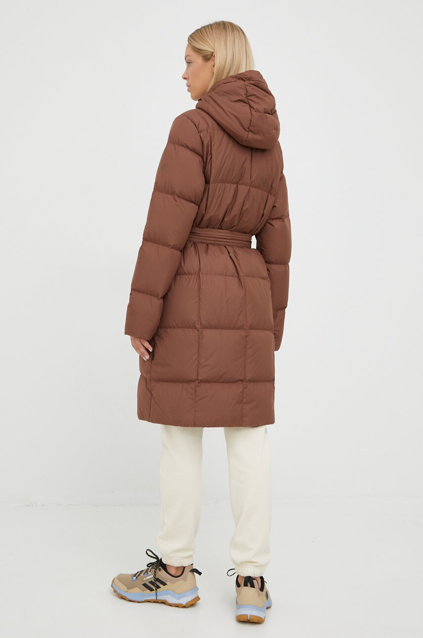 Jack Wolfskin Пухено яке в кафяво със зимна изолация - Pepit.bg