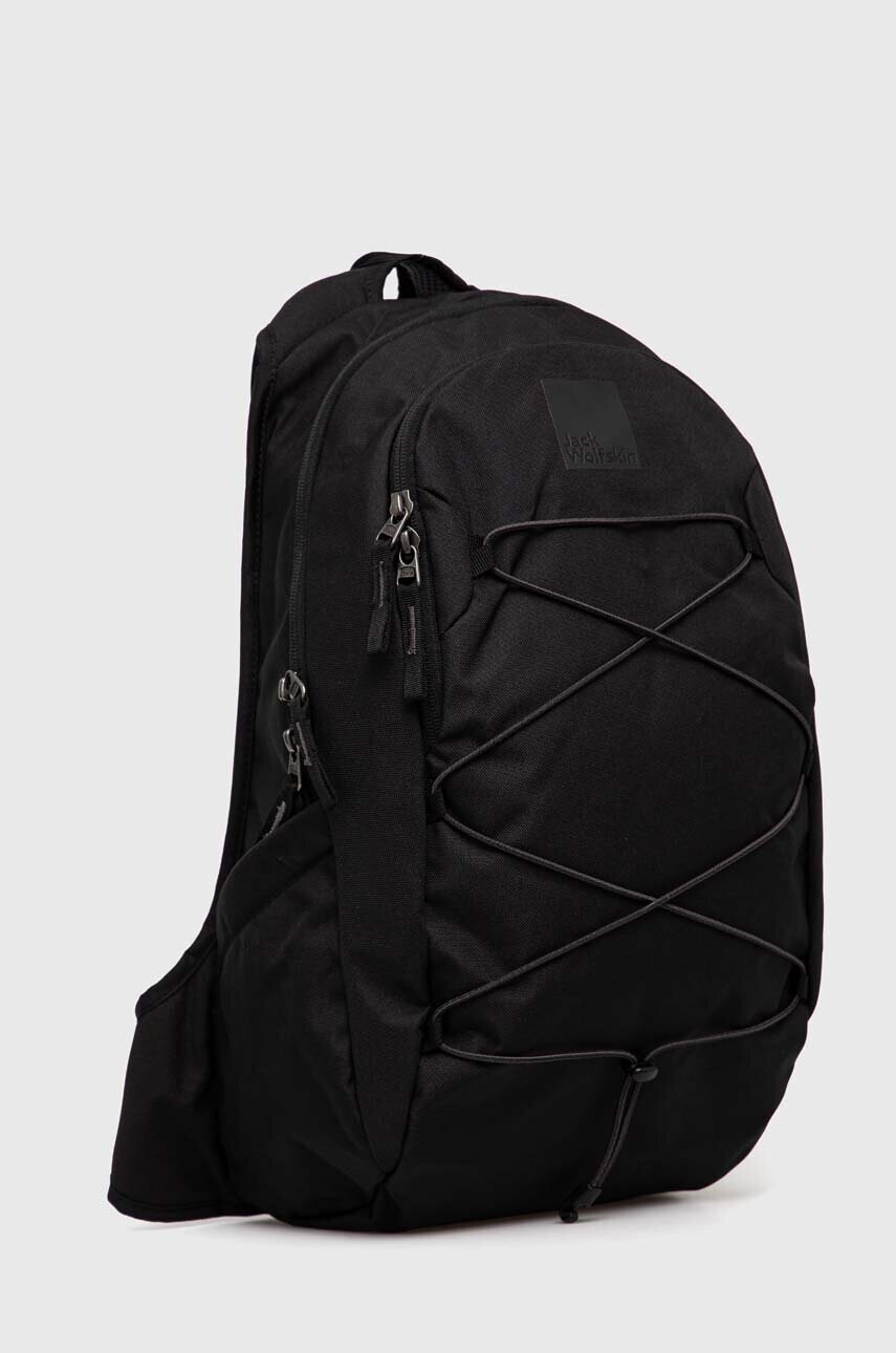 Jack Wolfskin Раница 10 в черно голям размер с изчистен дизайн - Pepit.bg