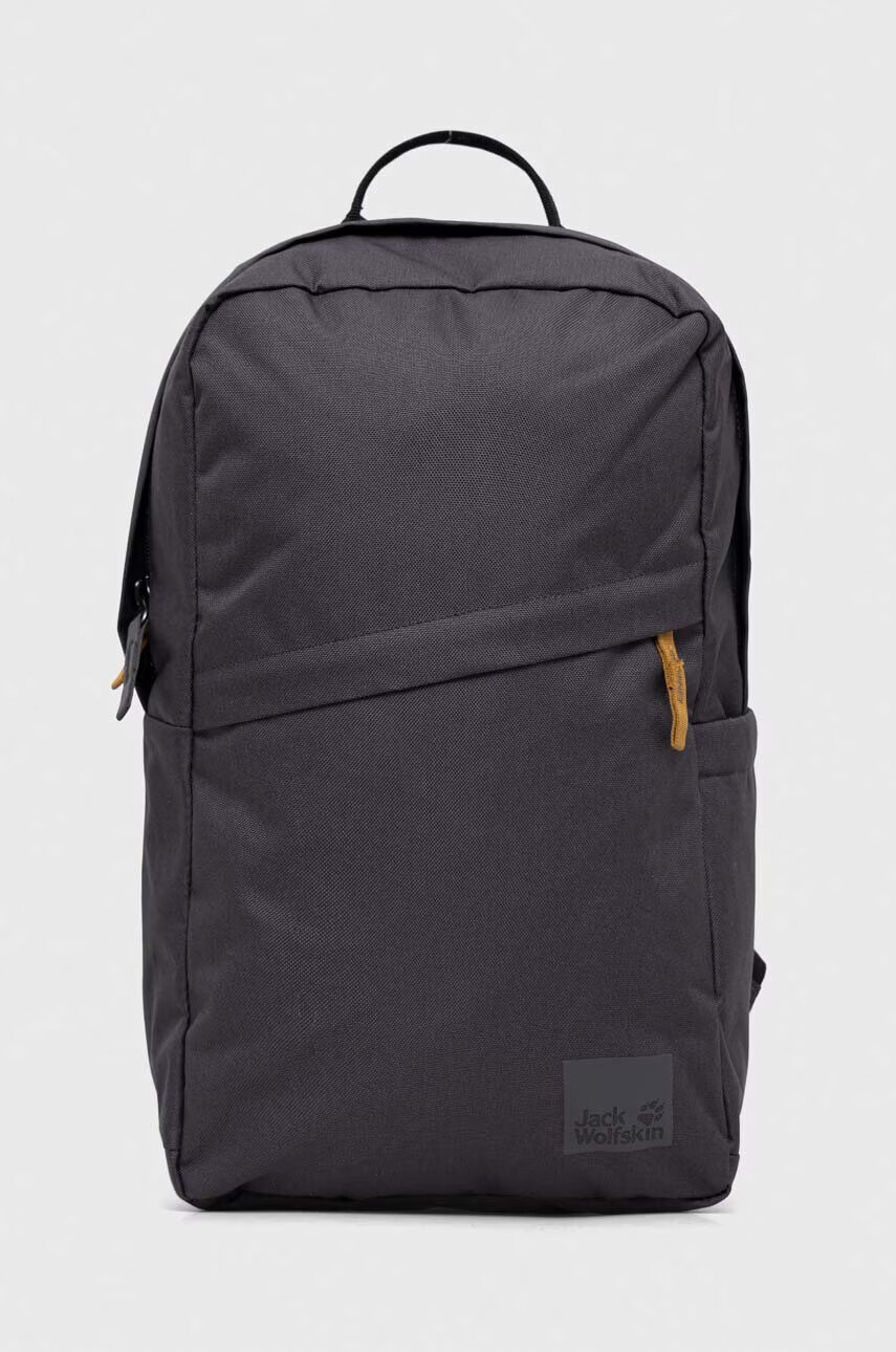 Jack Wolfskin Раница в сиво голям размер с изчистен дизайн - Pepit.bg