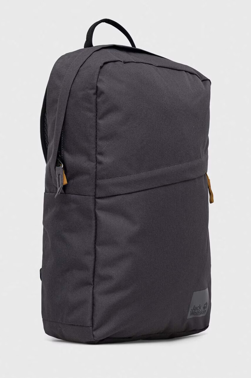 Jack Wolfskin Раница в сиво голям размер с изчистен дизайн - Pepit.bg