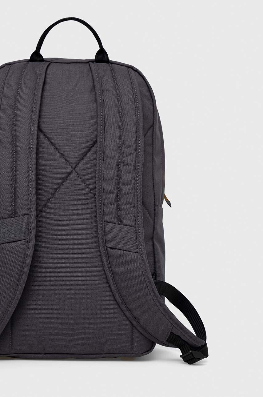 Jack Wolfskin Раница в сиво голям размер с изчистен дизайн - Pepit.bg