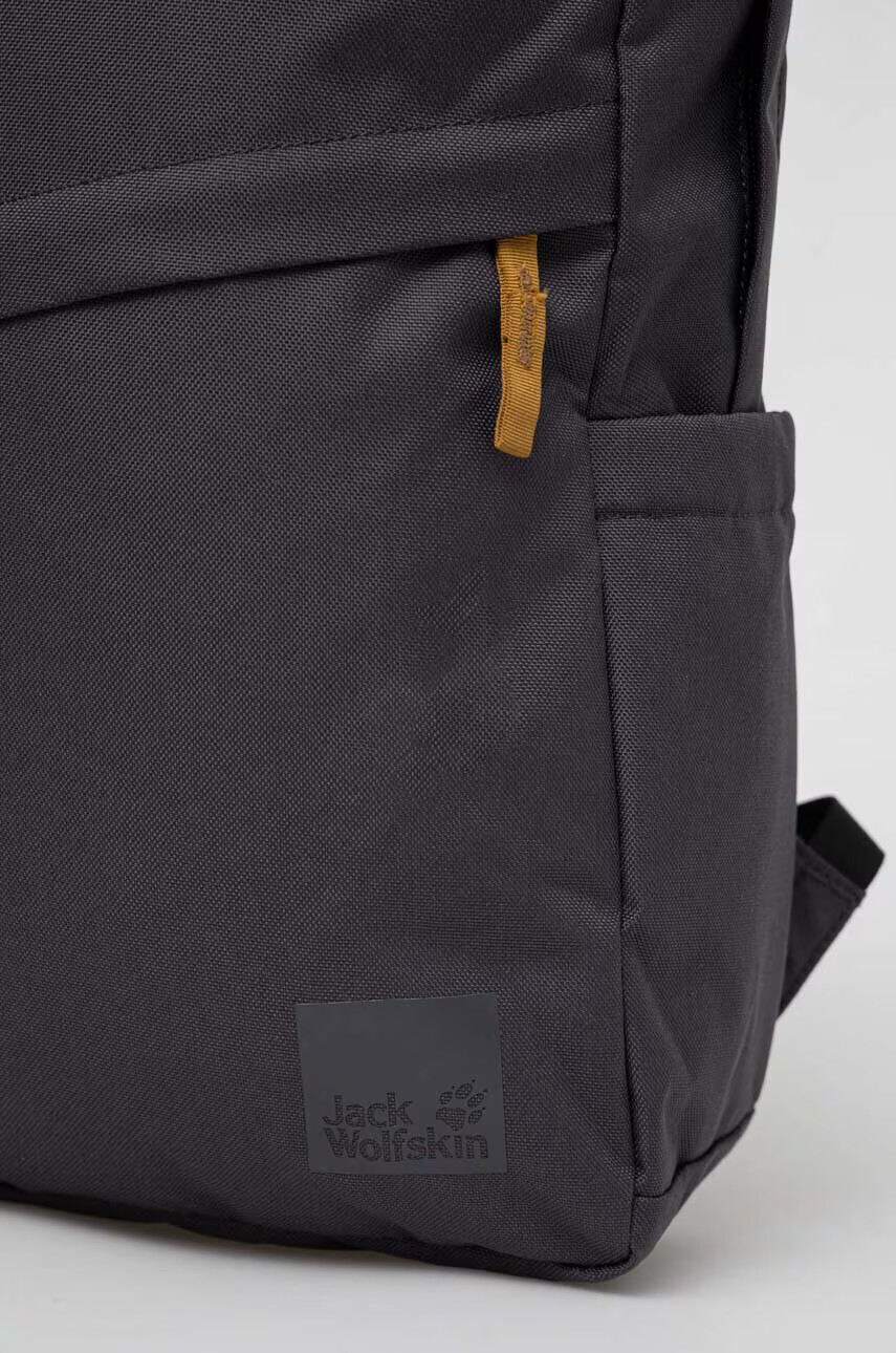 Jack Wolfskin Раница в сиво голям размер с изчистен дизайн - Pepit.bg