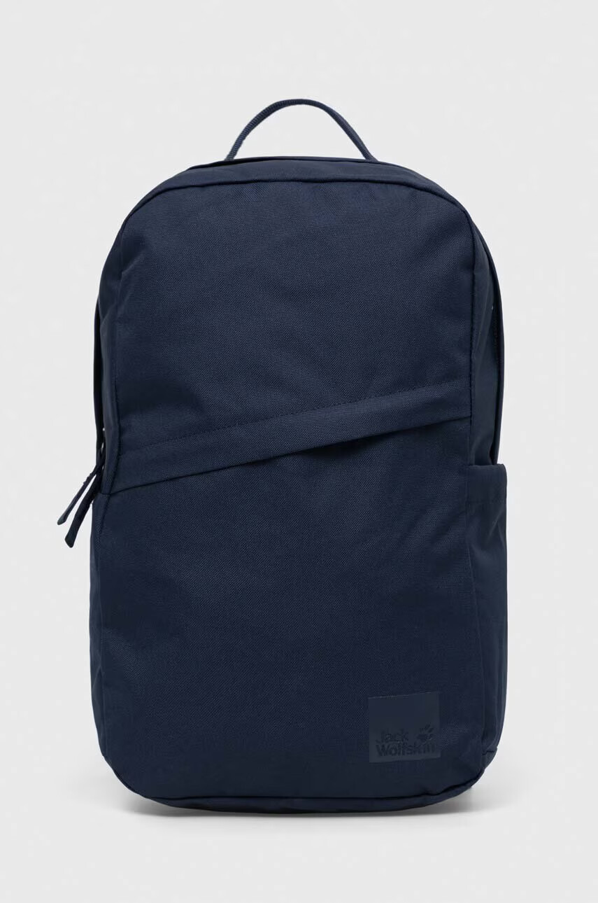 Jack Wolfskin Раница в тъмносиньо голям размер с изчистен дизайн - Pepit.bg