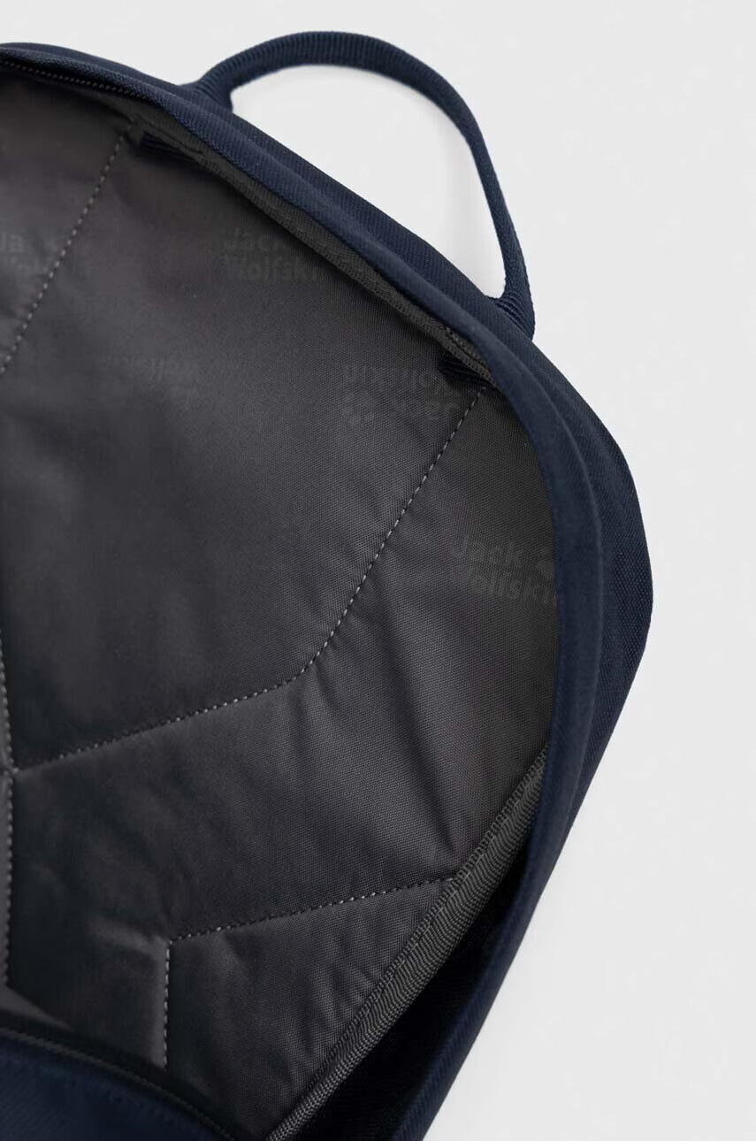 Jack Wolfskin Раница в тъмносиньо голям размер с изчистен дизайн - Pepit.bg