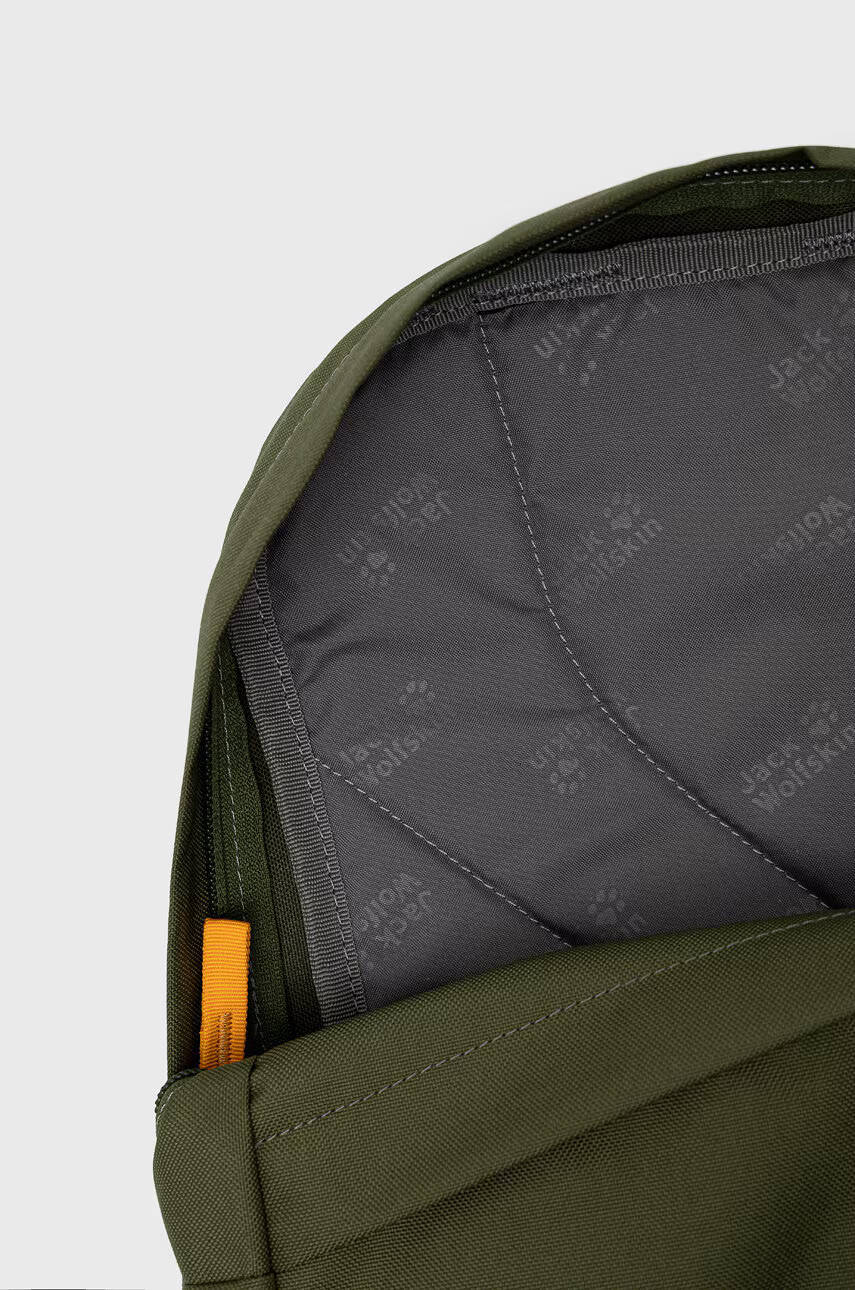 Jack Wolfskin Раница в зелено голям размер с принт - Pepit.bg
