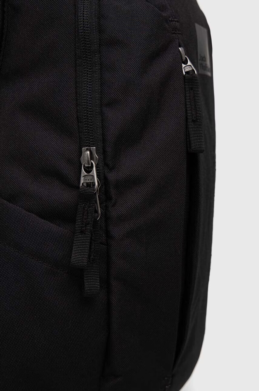 Jack Wolfskin Раница ANCONA в черно голям размер с апликация - Pepit.bg