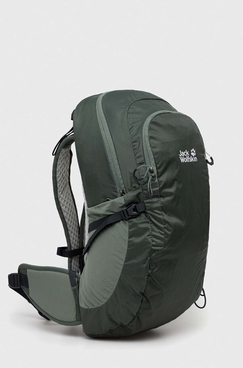 Jack Wolfskin Раница Athmos Shape 20 в зелено голям размер с изчистен дизайн - Pepit.bg
